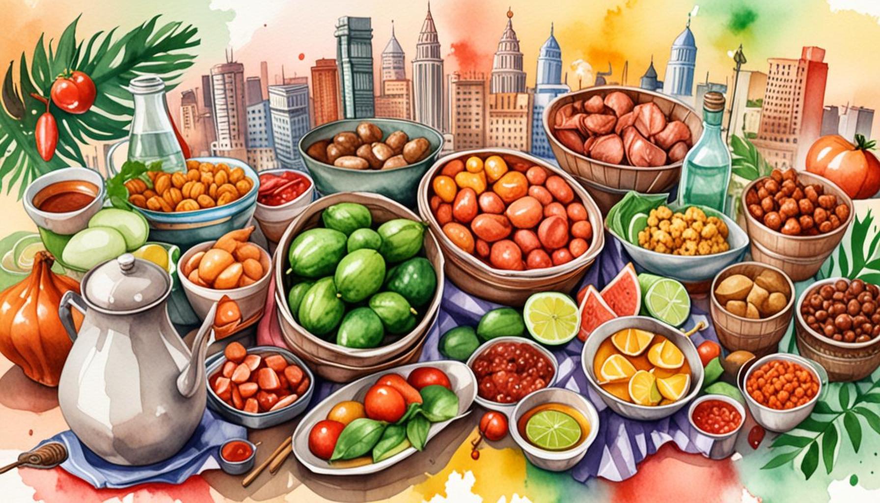 Nigerian Flavors A Culinary Journey Through Its Vibrant Cities