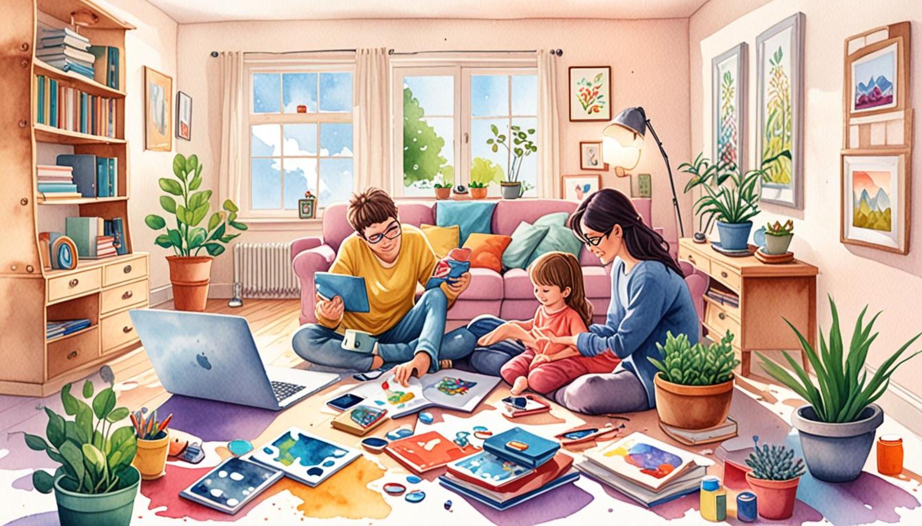 Digital Decluttering for Families: Strategies for Creating a Harmonious and Functional Virtual Environment