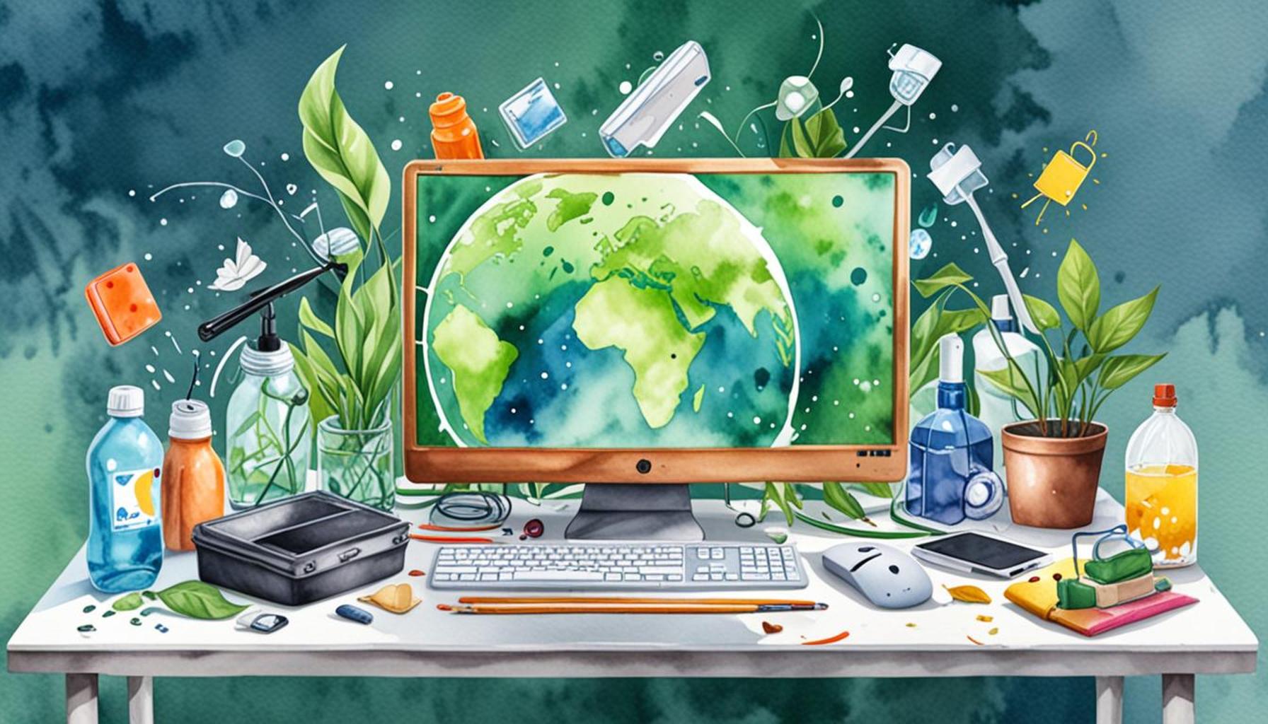 Digital Decluttering and Sustainability: How Reducing Digital Waste Contributes to a Greener World