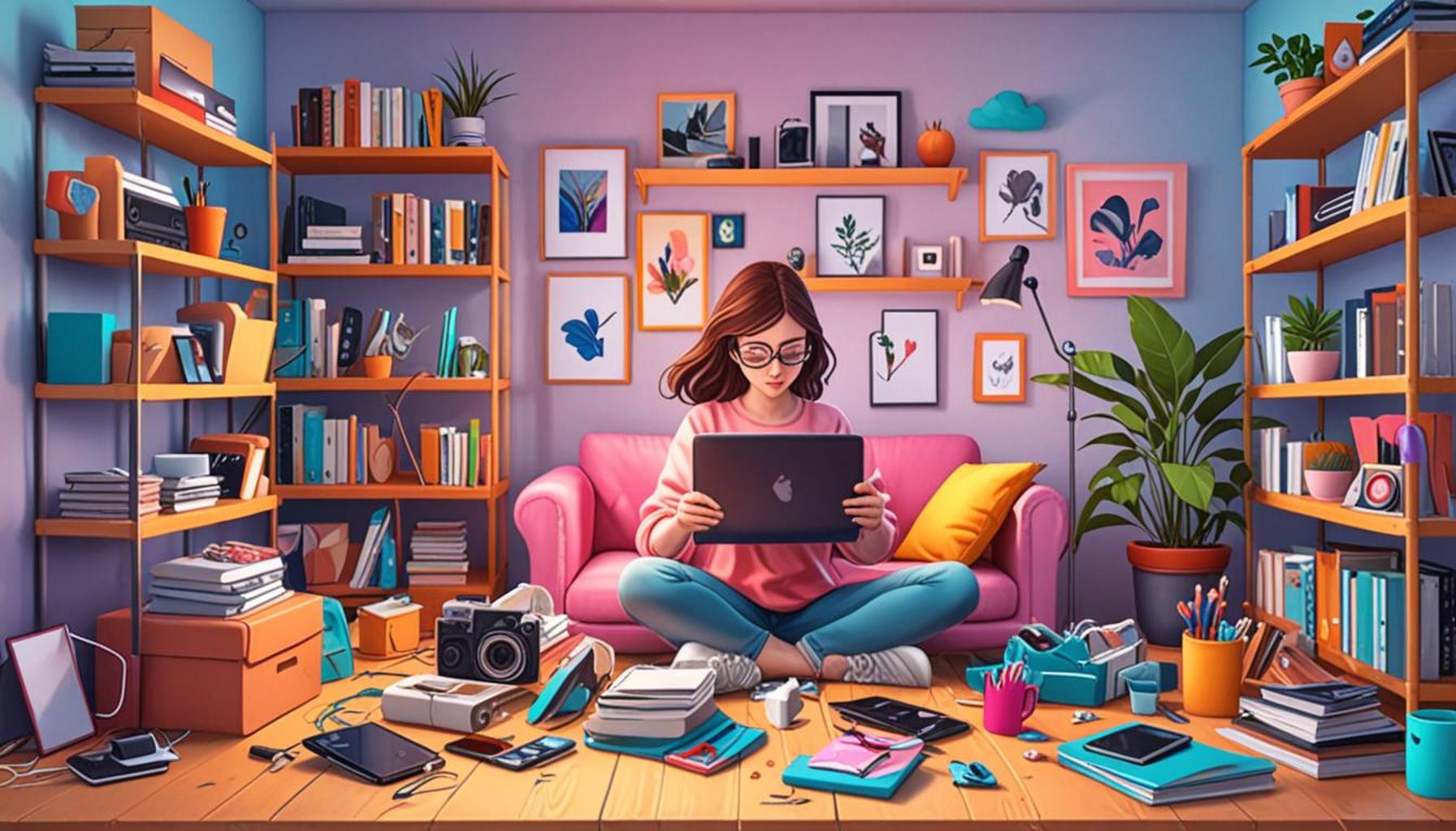 The importance of Digital Decluttering in reducing stress and increasing productivity