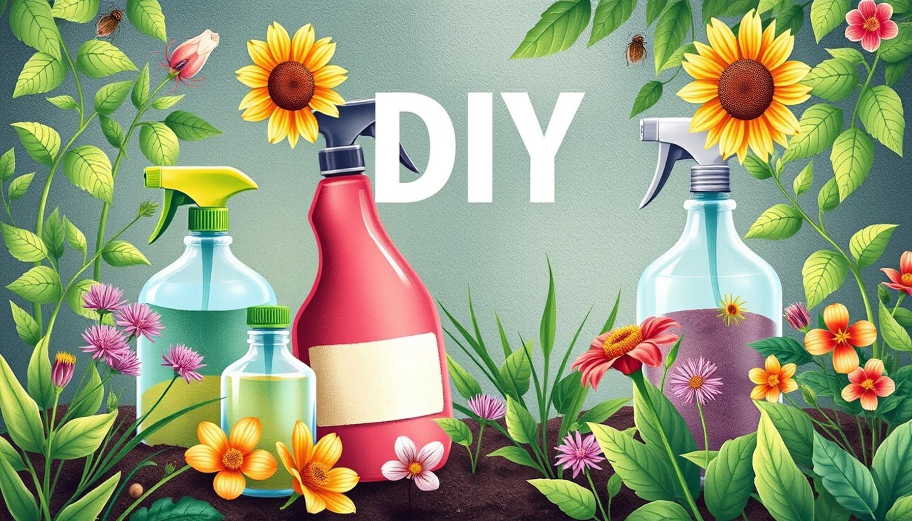 DIY Organic Pest Control Sprays for New Gardeners