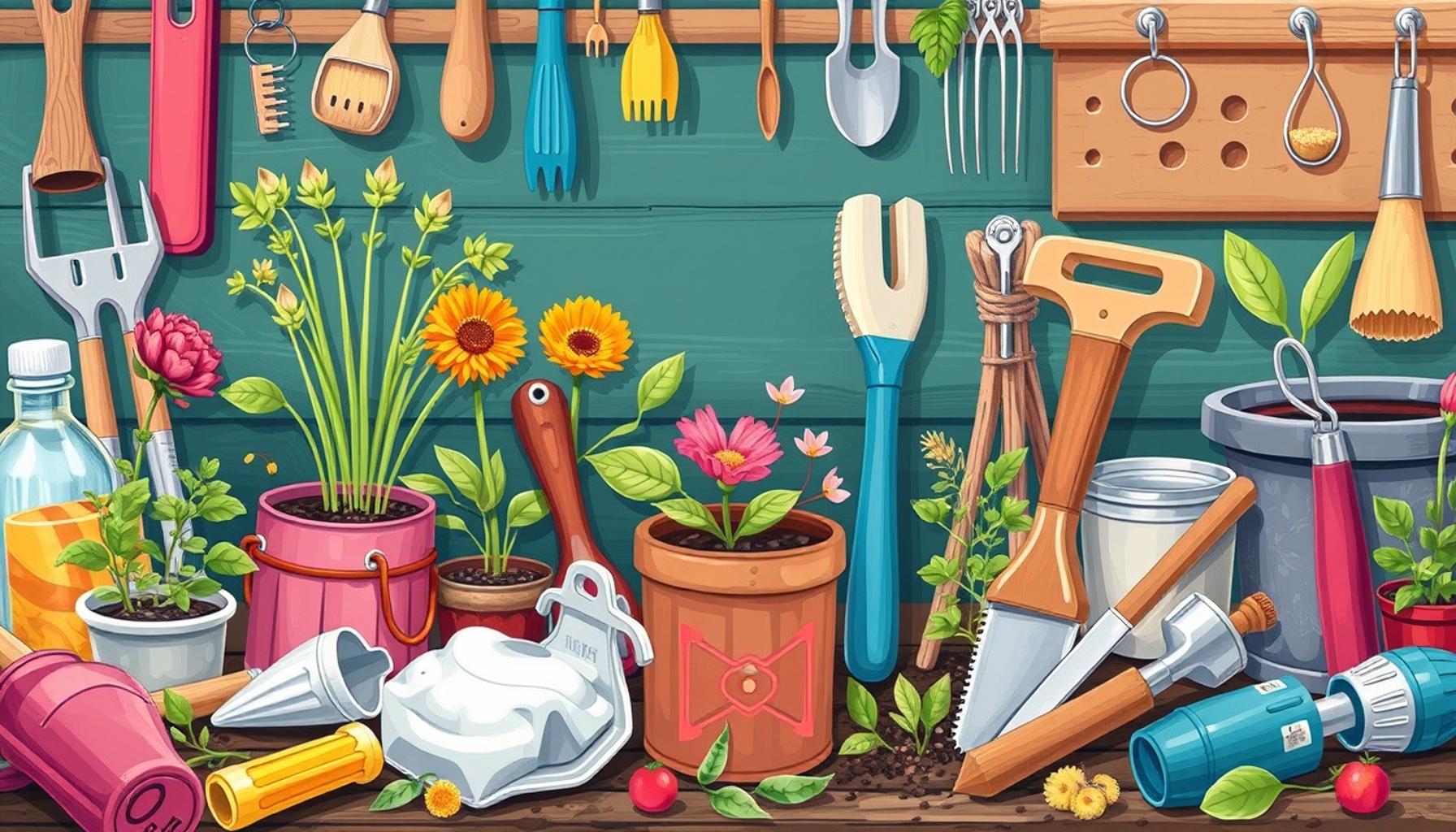 DIY Gardening Tools: How to Create Your Own from Household Items