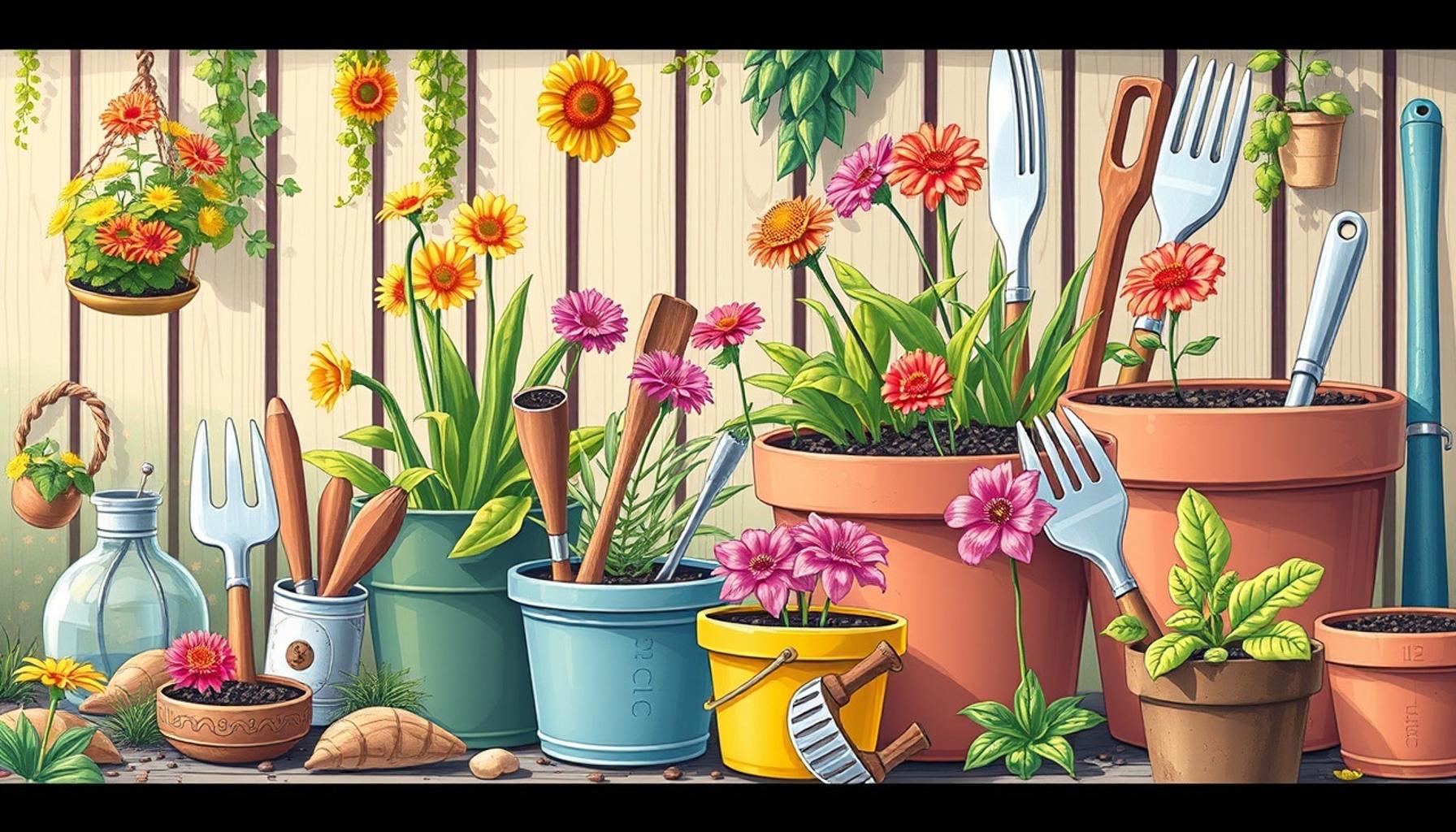 How to Choose the Right Tools for Container Gardening