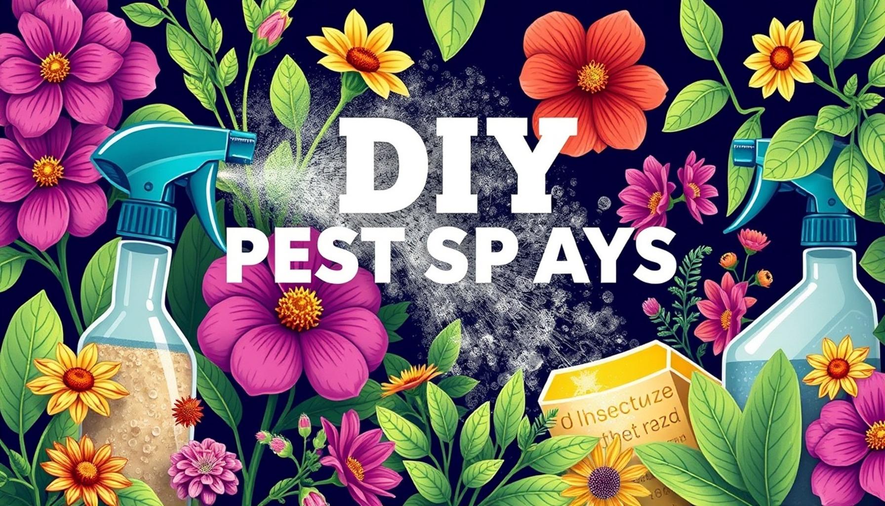 DIY Organic Pest Sprays: Simple Recipes for Beginner Gardeners