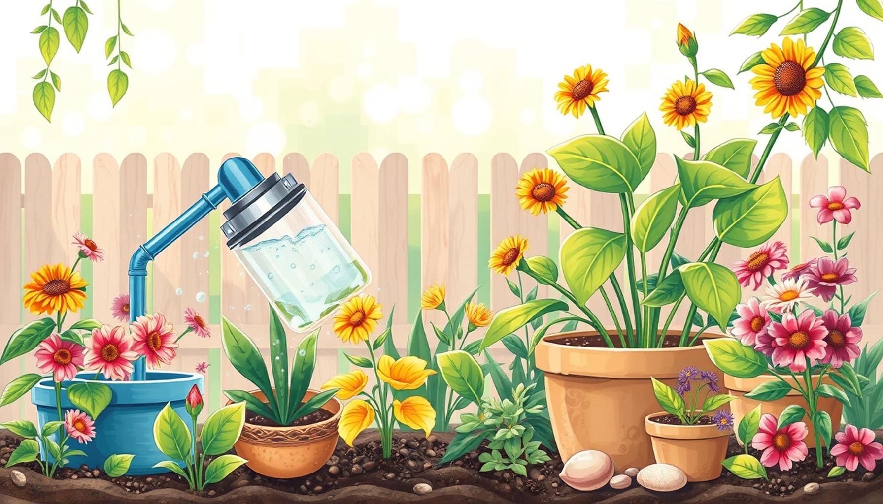 Watering Strategies for Healthy Plants in Your Home Garden